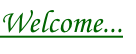 Welcome...